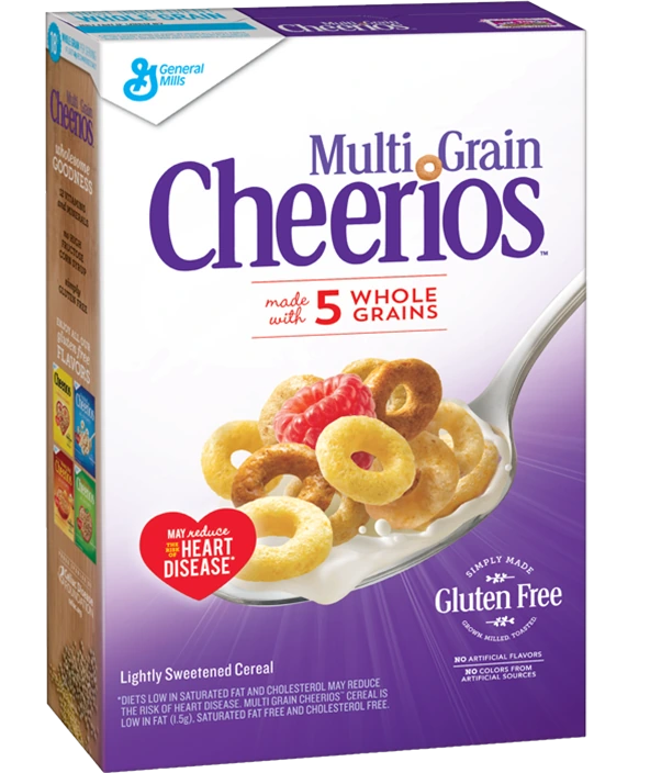 A cereal box being scanned by the You Scan app